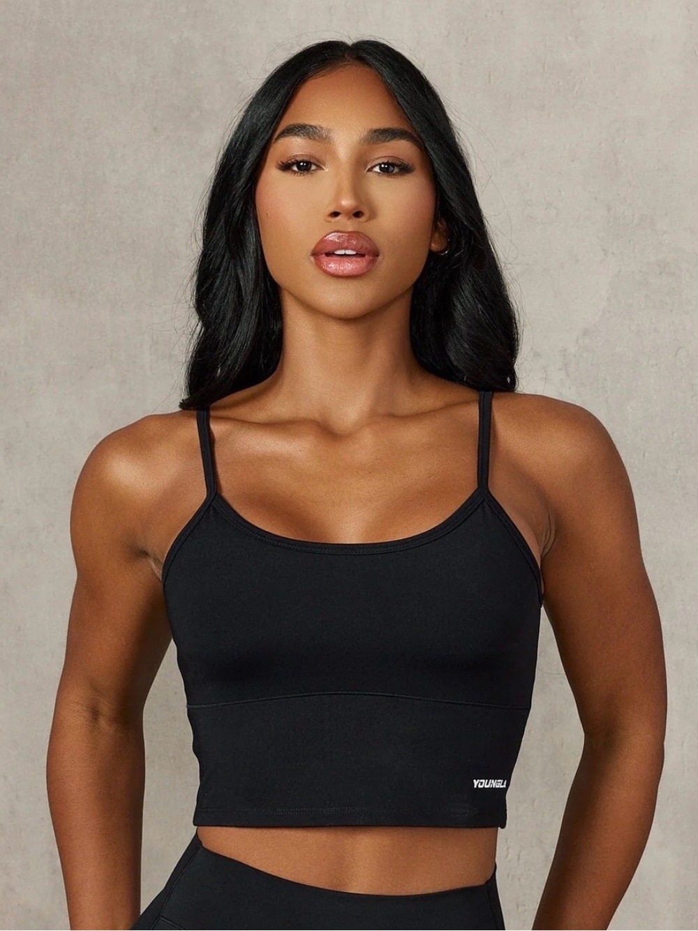 YoungLA Black  Locked In Tank